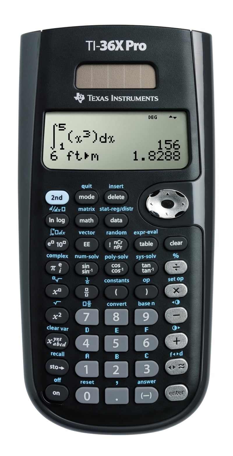 Texas Instruments TI 36X Pro Scientific Calculator Backordered 
