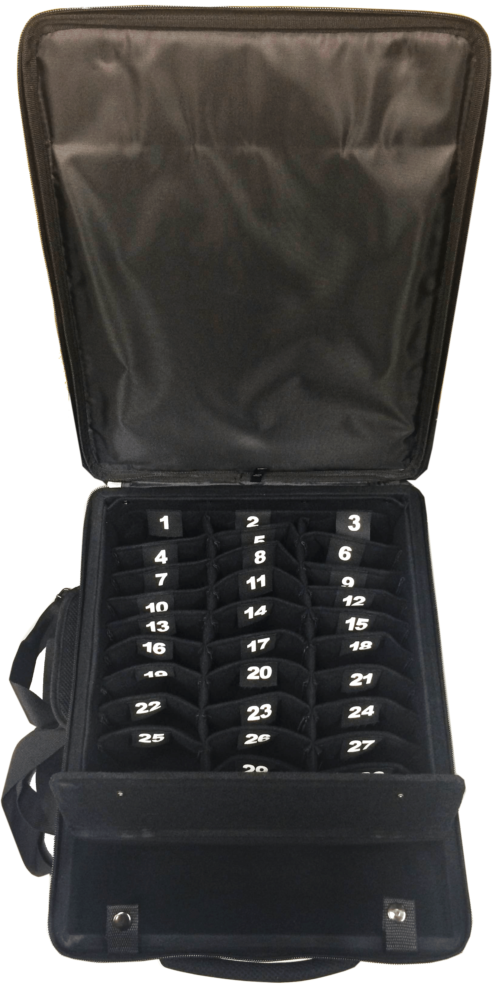 Storage Case for 30 Graphing Calculators with Handle and Wheels - Image 3