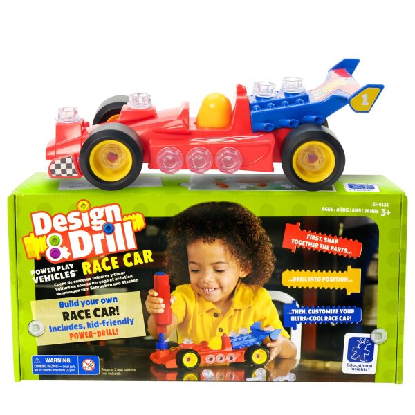 Design & Drill® Power Play Vehicles™ Race Car