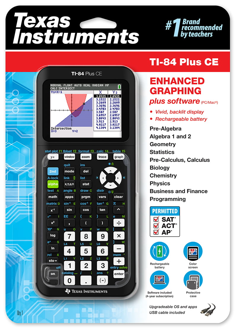 TI 84 Plus CE Python Graphing Calculator – Tech Line