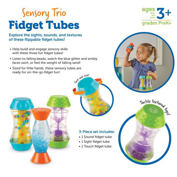 Sensory Trio Fidget Tubes - Image 4